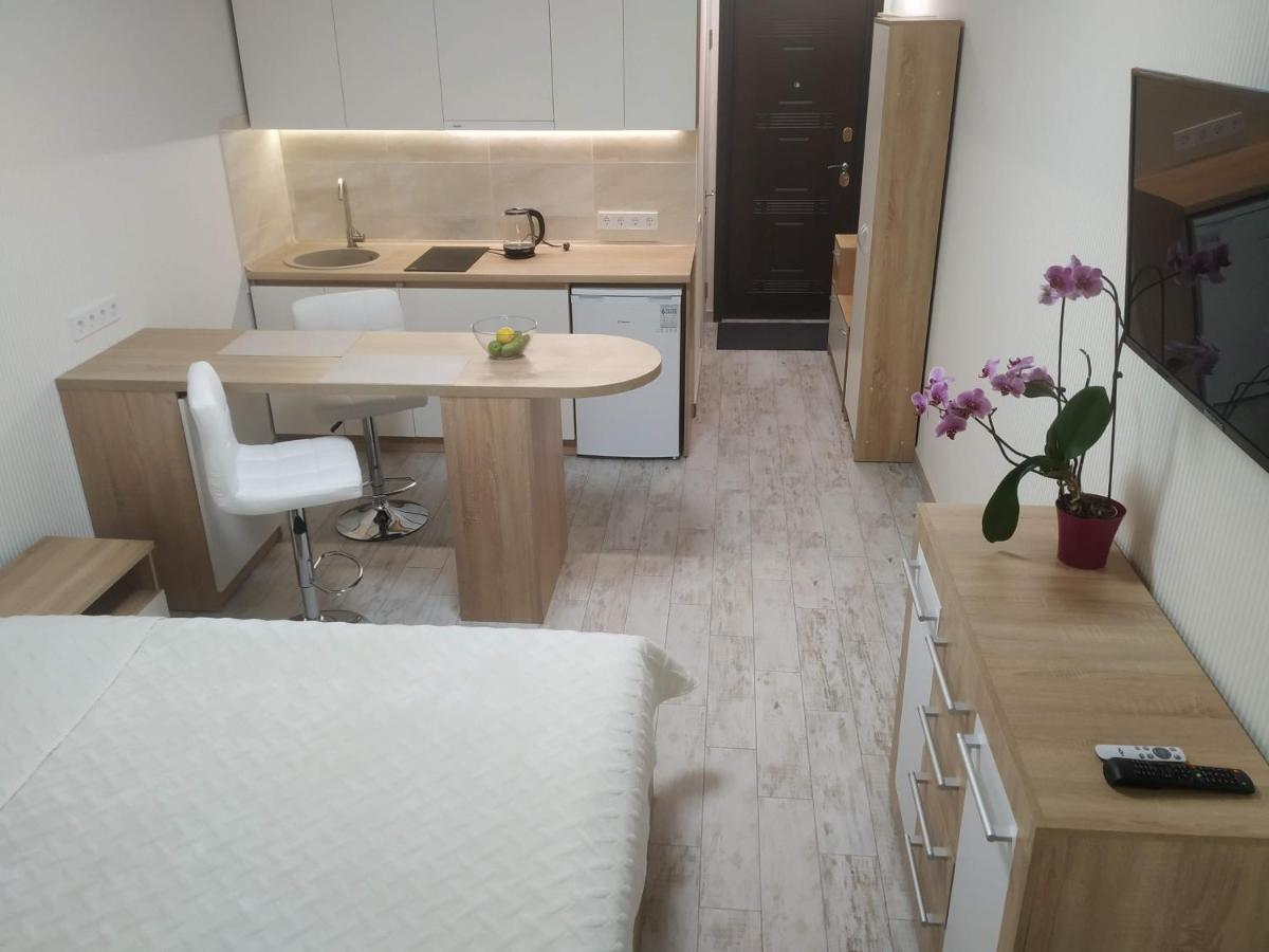 Apartment Kiev Studio With City View Kültér fotó