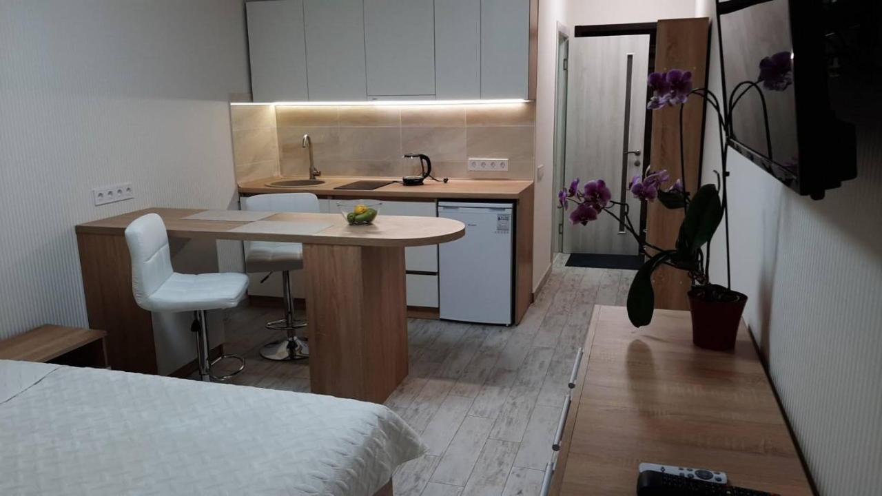 Apartment Kiev Studio With City View Kültér fotó