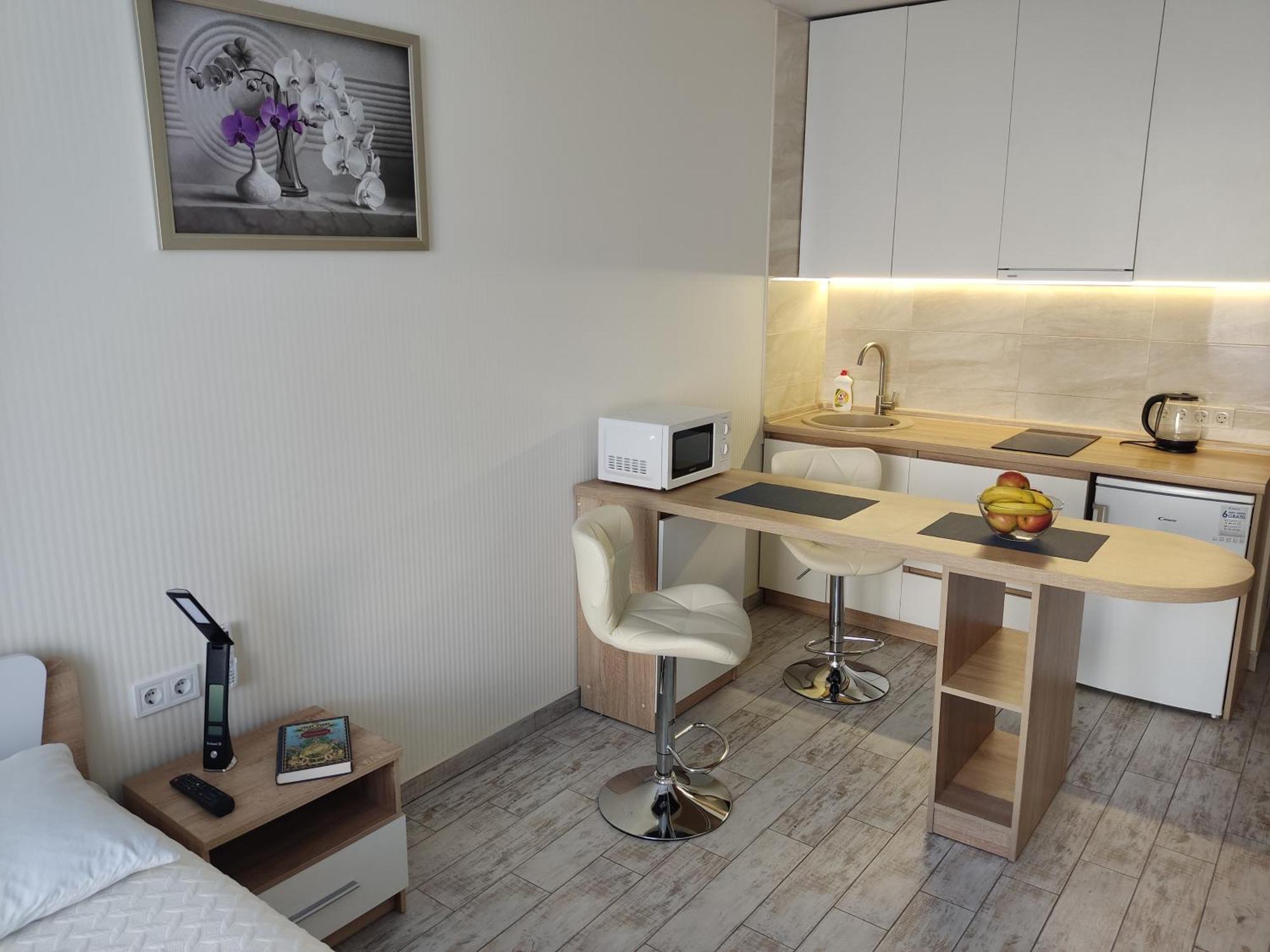 Apartment Kiev Studio With City View Kültér fotó
